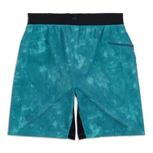 Lululemon THE Short 9” Linerless - Aqua Blue / Green Water - Large